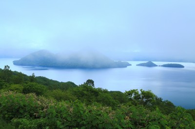 サイロ展望台からの洞爺湖