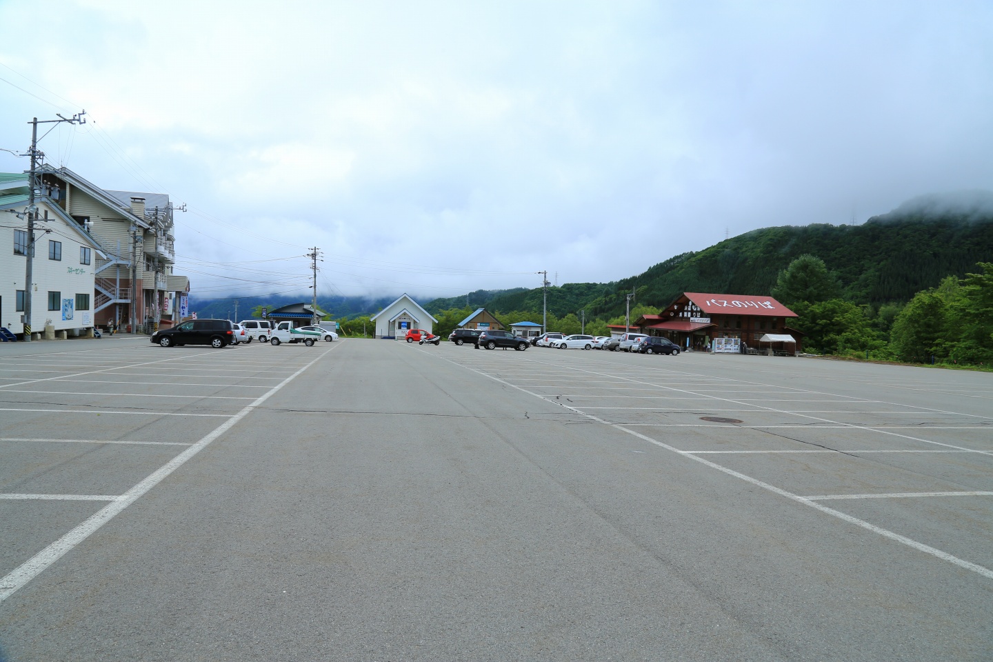 乗鞍岳・畳平（たたみだいら）
の駐車場の写真